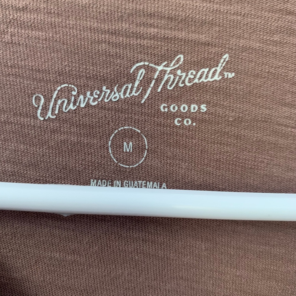 Brown universal thread cropped sweater